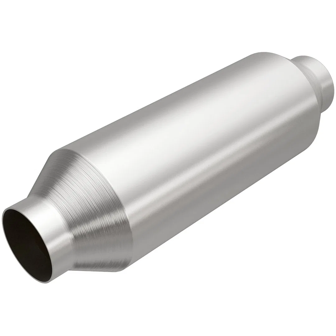 5451306 – MAGNAFLOW Catalytic Converter, Round Stainless Steel Case Single 2-1/2 Inch Diameter Inlet Single 2-1/2 Inc...